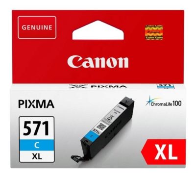 Canon CLI-571 XL Cyan Ink Cartridge Canon CLI-571 XL Cyan Ink Cartridge